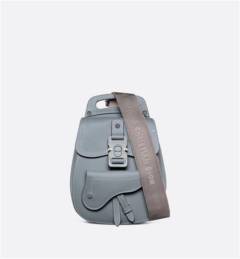 Dior Gallop Sling Bag Dior Gray Grained Calfskin 